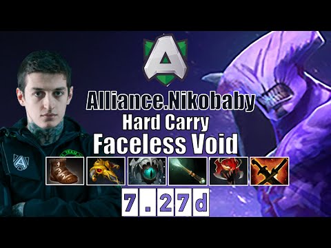 Faceless Void | Alliance.Nikobaby | Hard Carry Faceless Void | 7.27d Gameplay Highlights