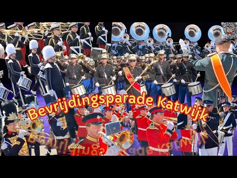 🎼🇳🇱 "Spectaculaire Bevrijdingsparade Katwijk 2025: Met o.a. K&G, DVS, Flora en Adest Musica! 🎉✨ 🎥🇳🇱