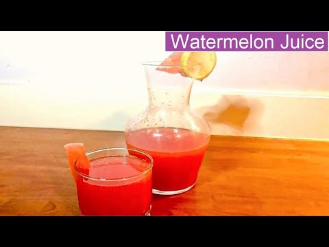 Watermelon Juice | Aroma's Kitchen