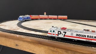 Indian Railways Train Ho Scale Model Speed Derailed Train Unstoppable