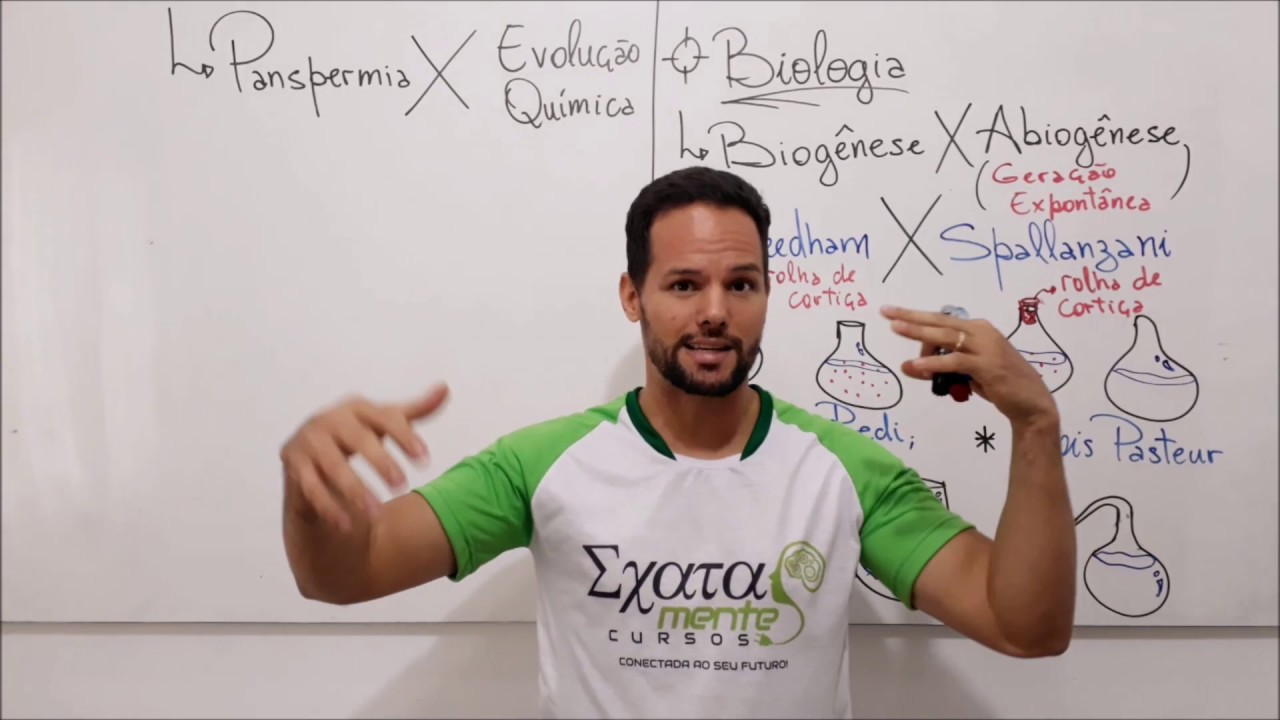 Biologia - Aula 01 - Origem da vida e do Universo