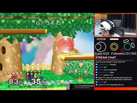 RRTBO - Bungwipe (Fox) vs S2J (Captain Falco) - WC Pool A1 WQF