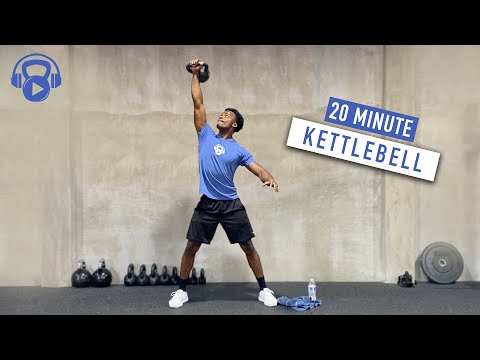 20 Minute | Intense Kettlebell Workout w/ Ghyslain