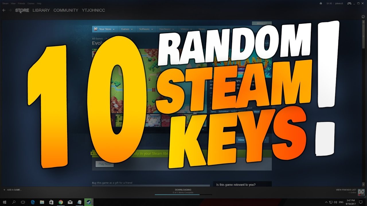 10 Random Steam CD- Keys Opening From Global Games! (Kinguin)