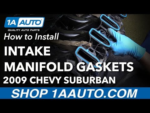 How to Replace Intake Manifold Gaskets 02-14 Chevy Suburban 1500