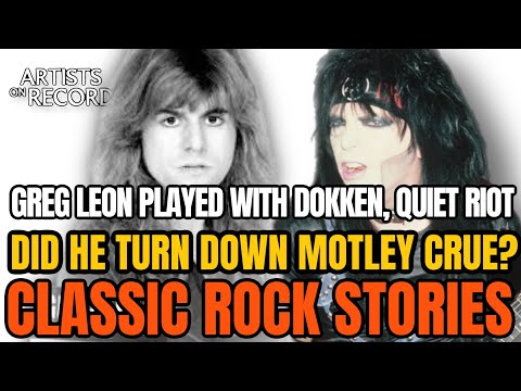 Thumbnail for My Experience with MÖTLEY CRÜE  Before Mick Mars! CLASSIC ROCK TRUE STORIES! by Greg Leon