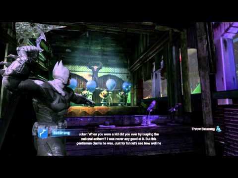 Batman Arkham Origins Jokers Balloon Puzzle Walkthrough