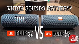 Video thumbnail for JBL FLIP 5 VS JBL FLIP 6 Sound / Bass comparison 🔥🔥 by KULAS TECH SHOW