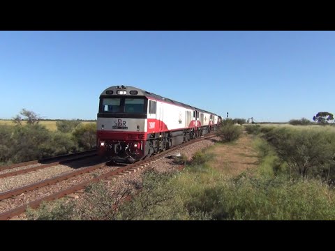SCT's CSR's 007, 005, 003 leading 9102S into Crystal Brook, heading for Adelaide