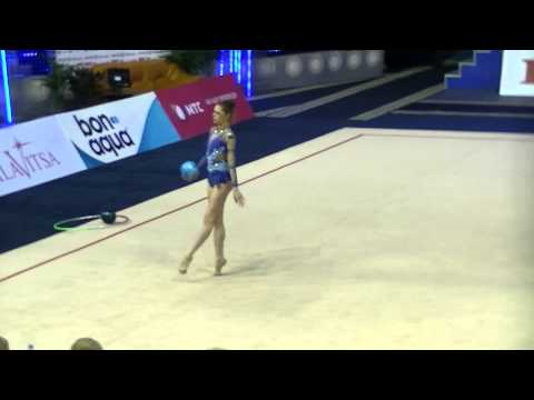Mateva Maria (BUL) ball Qual Cup of World 2014 Minsk
