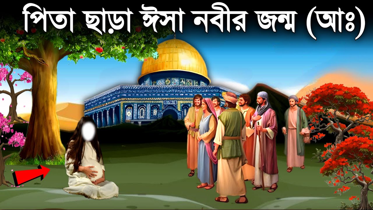 হযরত ঈসা আঃ এর জন্মের অলৌকিক কাহিনী | মরিয়ম আঃ এর জীবনি  |ইসলামিক কাহিনী | Saa Dojahan