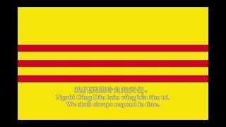 National Anthem of Republic of Vietnam (South Vietnam) &quot;Call to the Citizens&quot;  (Lyrics Correction)