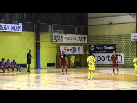 futsal.si: KMN Puntar - KMN Oplast Kobarid (19.11. 2010)