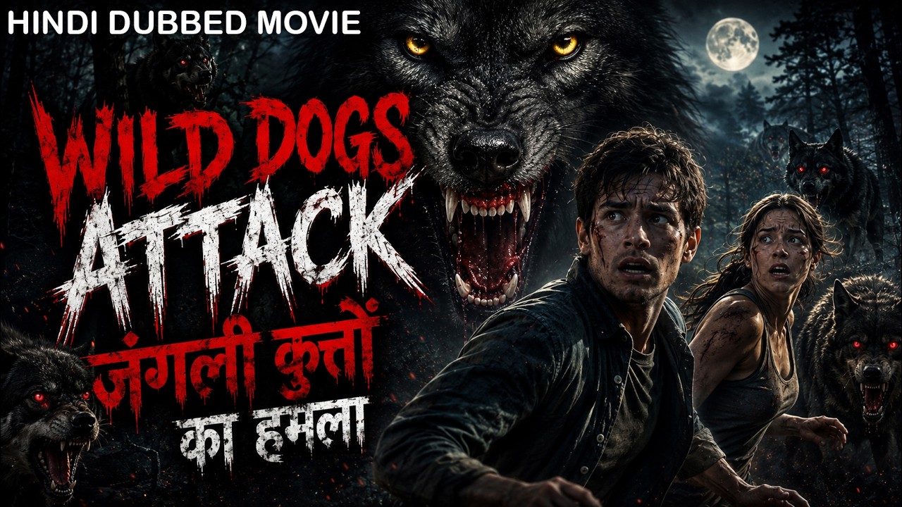 जंगली कुत्तों का हमला WILD DOGS ATTACK - Hollywood Movie | Hit Horror Thriller Movie In Hindi Dubbed