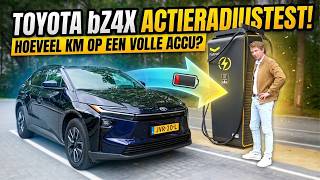 ACTIERADIUSTEST - Hoe ver komt de nieuwe Toyota bZ4X écht - AutoRAI TV