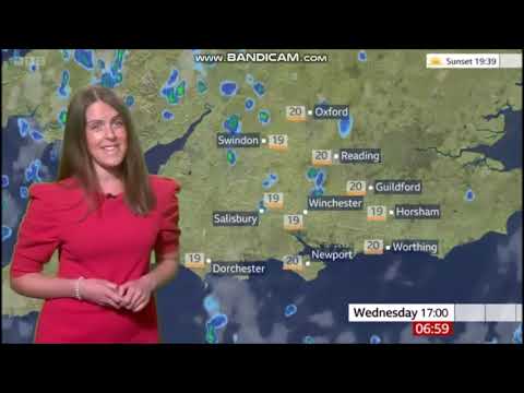 [HD] Alex Osbourne BBC ONE South Today weather September 7th 2022 - 60 FPS