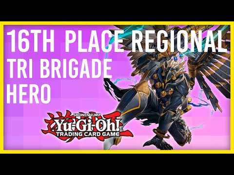 YUGIOH! WCQ REGIONAL MERSCH 16TH PLACE HERO-BRIGADE /FIRST REAL LIFE EVENT! 2021 DECKPROFILE