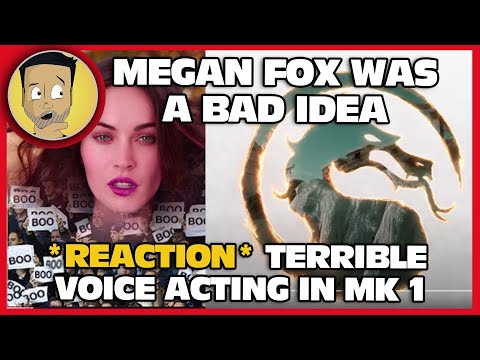 REACTION Megan Fox Bad Voice Acting Nitara in Mortal Kombat. Fans Call It Cringe.