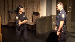 Chris Cardona in off Broadway Production of LOBBY HERO