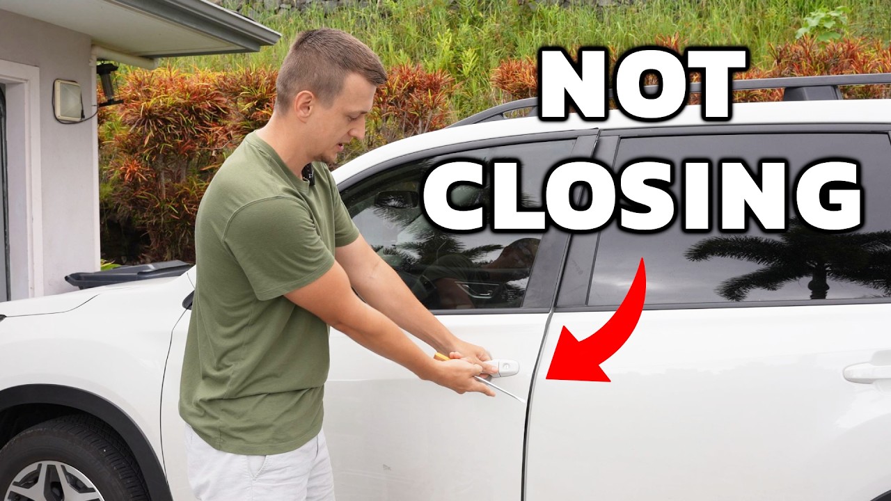 Car Door Not Closing - Easy Fix