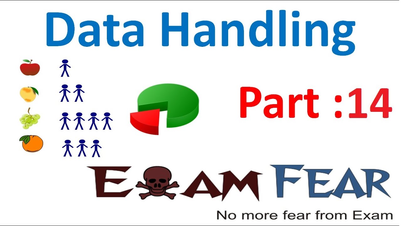 Maths Data Handling part 14 (Drawing Pie charts) CBSE Class 8 Mathematics VIII