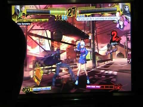 Gamecenter P4A 24-Hour Event Casuals - Cobalt (Chie) vs Tone (Kanji)