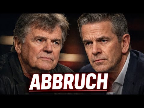 Plötzlich bricht alles ab – Frank Schöbel verlässt Markus Lanz LIVE