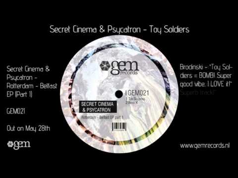 Secret Cinema & Psycatron - Toy Soldiers | Gem records 2012