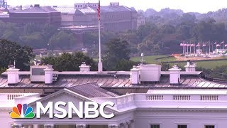 WH Flies Flags To Full Staff After Lowering For John McCain's Death | Hallie Jackson | MSNBC