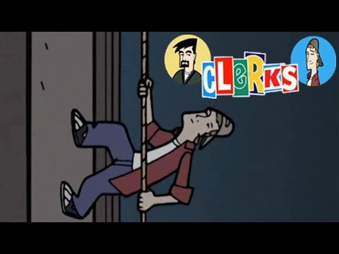 Why are we walking like this? (Clerks)