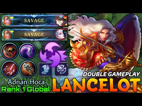Lancelot SAVAGE! Having Fun in Classic Match! - Top 1 Global Lancelot by Adnan Hoca - Mobile Legends