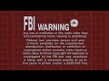 20th Century Fox FBI Warning Attention Screens 1998 2005 Widescreen DVD Quality