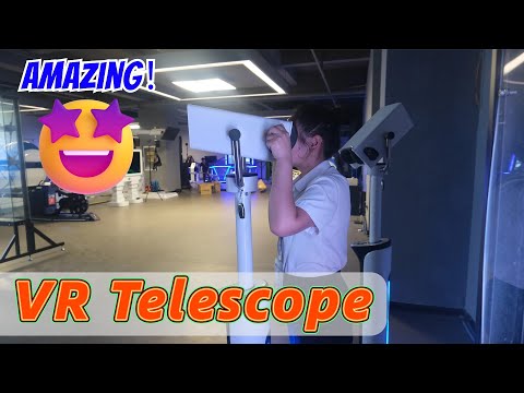 VR Telescope at the Museum | Immersive Interactive Space Experience
