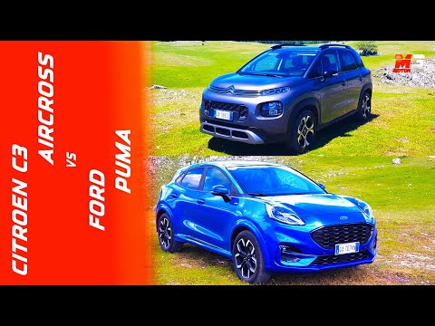 NEW CITROEN C3 AIRCROSS vs FORD PUMA 2020 - FIRST TEST DRIVE