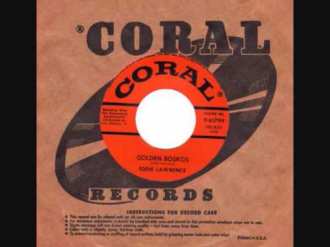 EDDIE LAWRENCE spoofs the Golden Globes (GOLDEN BOSKOS) 1956