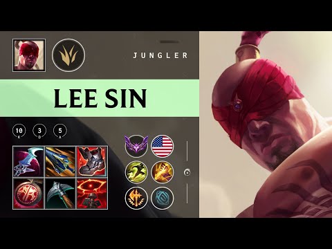 Lee Sin Jungle vs Tryndamere - NA Master Patch 25.24