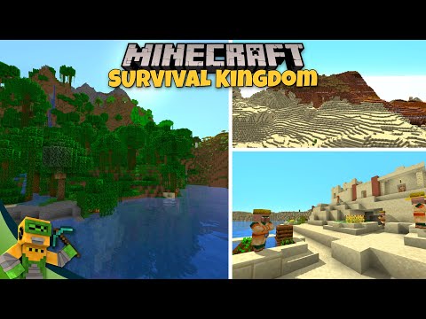 KD Plays - 🗺 Exploring My Minecraft 1.18 World & Subscriber Q&A ❤ | Minecraft Survival Kingdom Episode #7