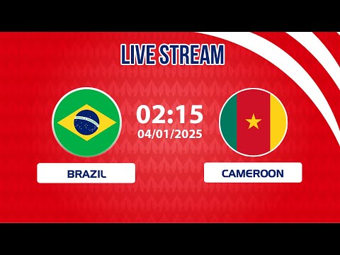 🔴 Brazil vs Cameroon | A battle of speed and skill