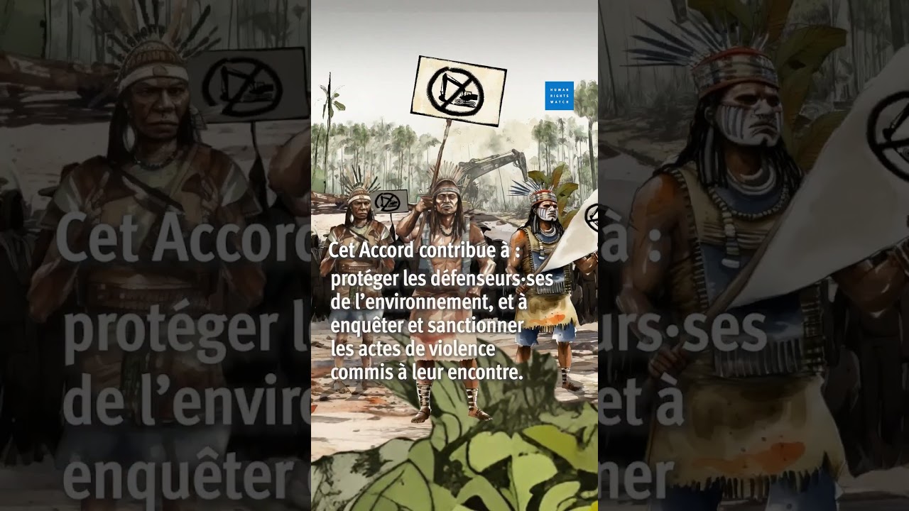 Brésil : Approbation de l'Accord d'Escazú