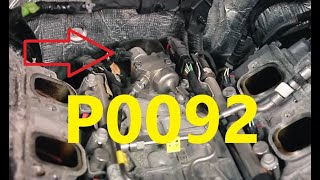 dtc p0092 - қате кодын түсіндіру