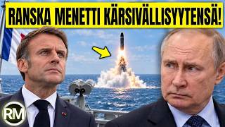 Putin yritti uhkailla Eurooppaa... Macron käänsi PELON Venäjää vastaan