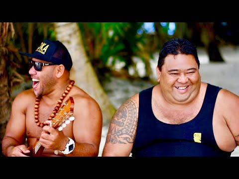 Koka Lagoon Boys Jam on the Beach! - Cook Islands Music