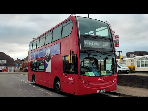 *Kickdown + Thrash* Abellio Rail Replacement Trident/Enviro400 | TR3 | LJ56 VUD (9424)