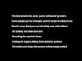 Eyedea - Even Shadows Have Shadows (Lyrics) 1080p HD