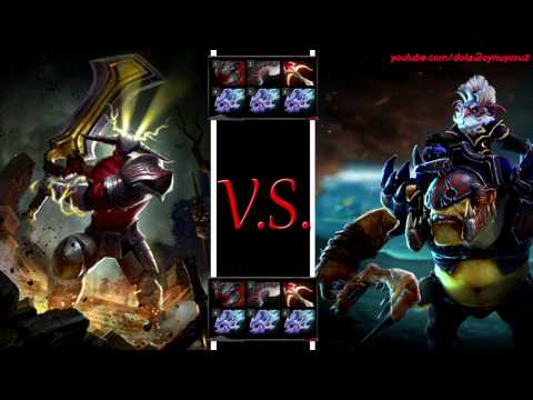 Sven vs Alchemist Full item Battle