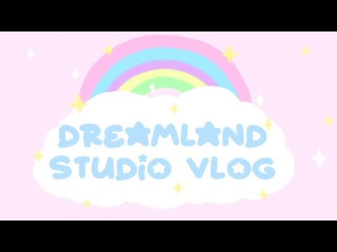 Dreamland Studio Vlog 6 | creating resin charms, poems & sketches