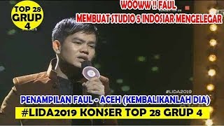 Download lagu FAUL-ACEH MEMBUAT STUDIO 5 INDOSIAR MENGELENGAR MALAM INI ' KEMBALIKANLAH DIA' mp3
