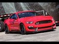 2016 Ford Mustang Shelby GT350R on track 