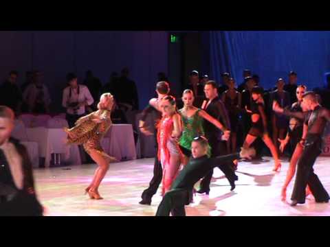 WDSF Open Latin 1/4 paso Artem Martynov - Polina Figurenko