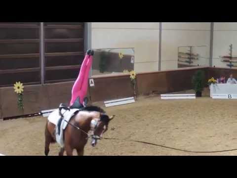 Voltigieren Wildenburg - Junior Einzel - Jana Boor - LM Heiligenwald 2014